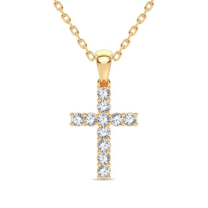 14K 0.50CT Diamond Pendant