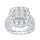 14K 4.00CT DIAMOND BRIDAL RING