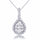 14K 0.50CT Diamond Pendnat