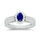 14K 0.25ct Diamond Sapphire Ring