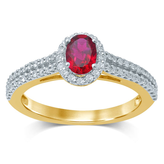 14K 0.33CT Diamond RING