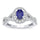 14K 0.40CT Diamond Sapphire Ring