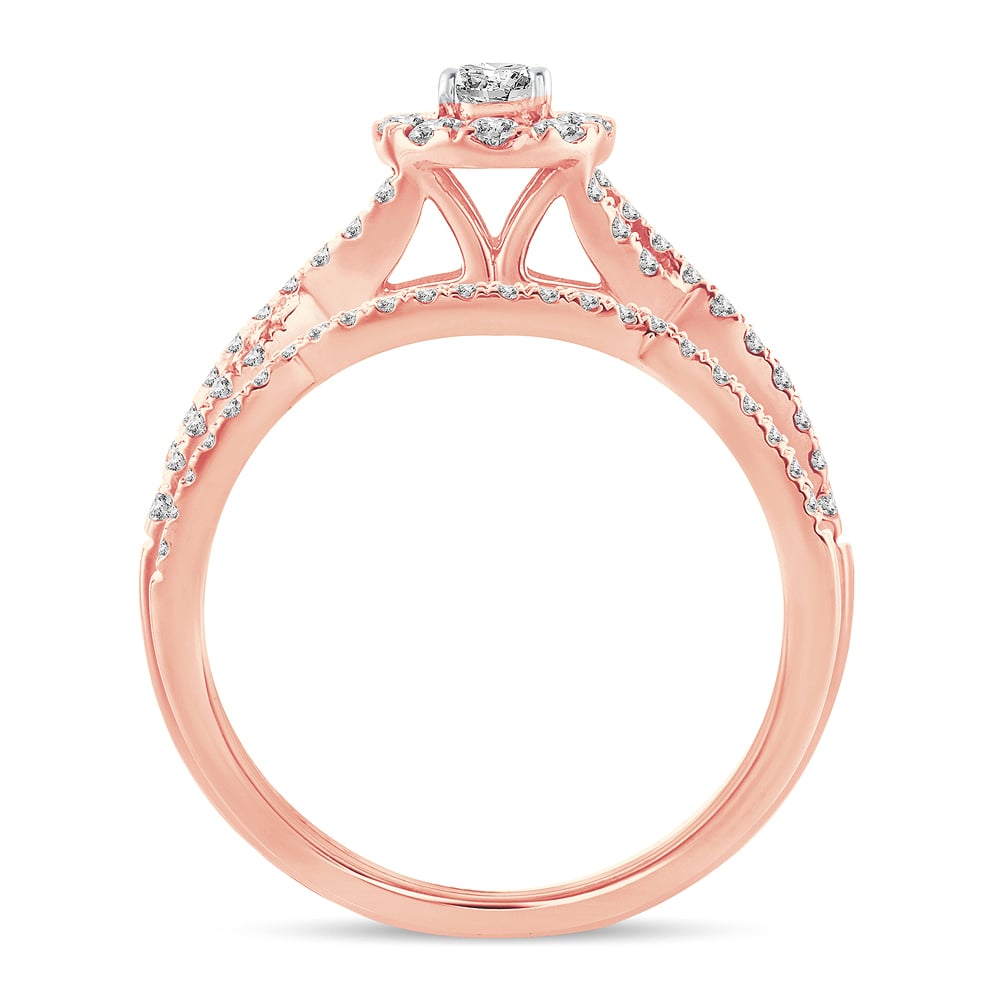 14K 0.75CT Diamond BRIDAL RING