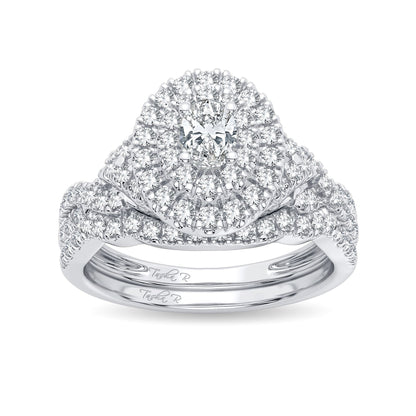 14K 1.00CT Diamond Bridal Ring