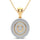 14K 0.40CT DAIMOND PENDANT