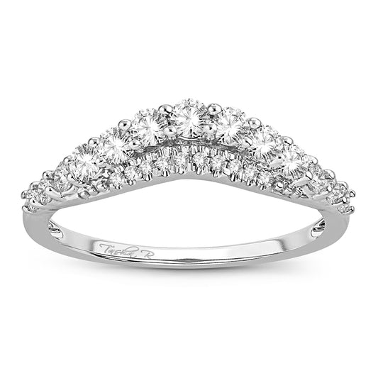 14K 0.50CT Diamond Enhancer Band