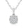 14K 0.20CT Diamond Pendant