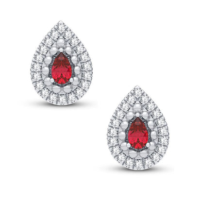 14K 0.20CT Diamond Earring