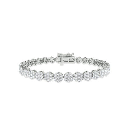 14K 5.00ct Diamond Bracelet