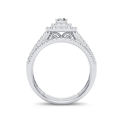 14K 1.00CT Diamond Bridal Ring