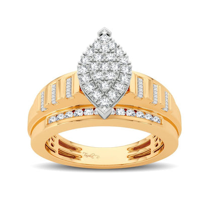 10K 0.50CT Diamond Ring