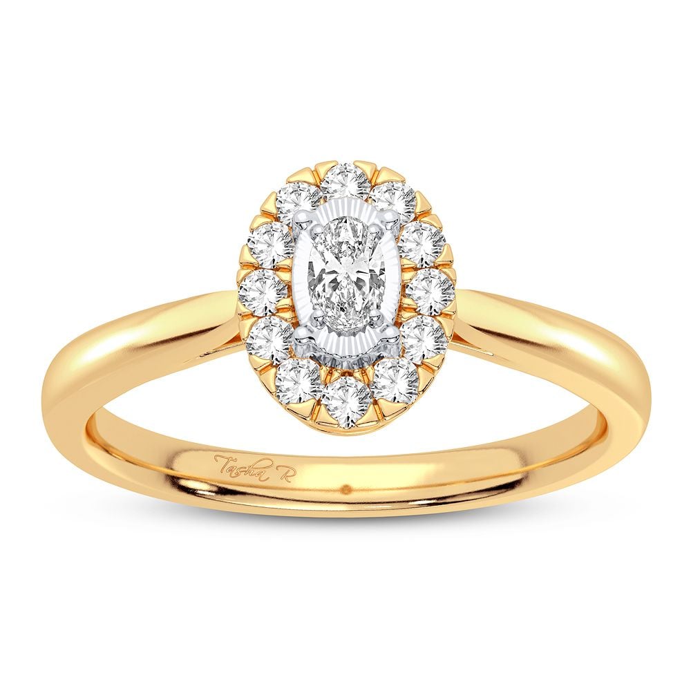 14K 0.25CT Diamond Ring