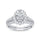 14K 1.00CT Diamond Bridal Ring