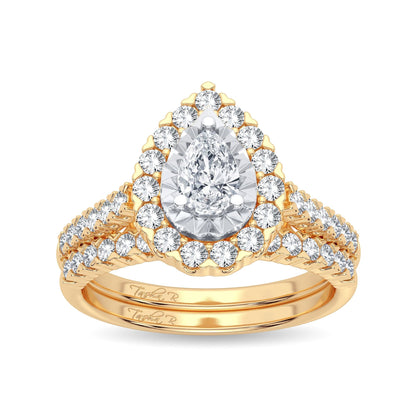 14K 1.05CT Diamond Bridal Ring