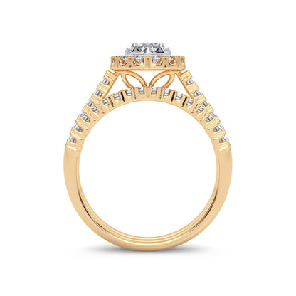 14K 1.05CT Diamond Bridal Ring