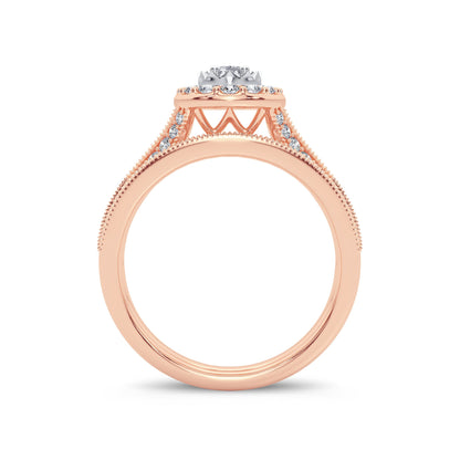 14K 1.00CT Diamond Bridal Ring