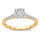 14K 0.35CT Diamond ring