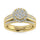 14K Yellow Gold 2 Ct.Tw. Diamond Engagement Ring