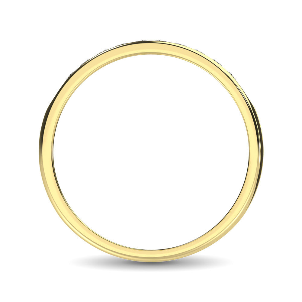 Diamond 1 Ct.Tw. Men?s Machine Band in 10K Yellow Gold