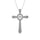 Diamond 1/5 Ct.Tw. Cross Pendant in 10K White Gold
