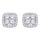 14K White Gold 1/5 Ct.Tw. Diamond Stud Earrings