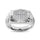 10K White Gold 1/2 Ct.Tw. Diamond Men?s Fashion Ring