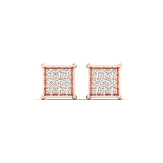 10K 0.05CT Diamond Earring