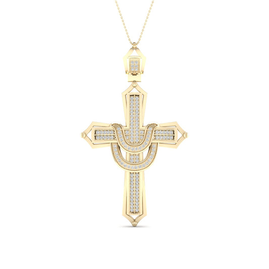 10K 0.38CT Diamond Pendant