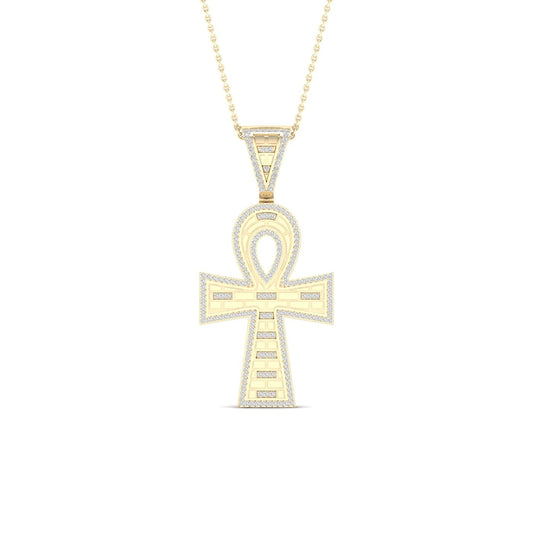 10K 0.50CT Diamond Pendant