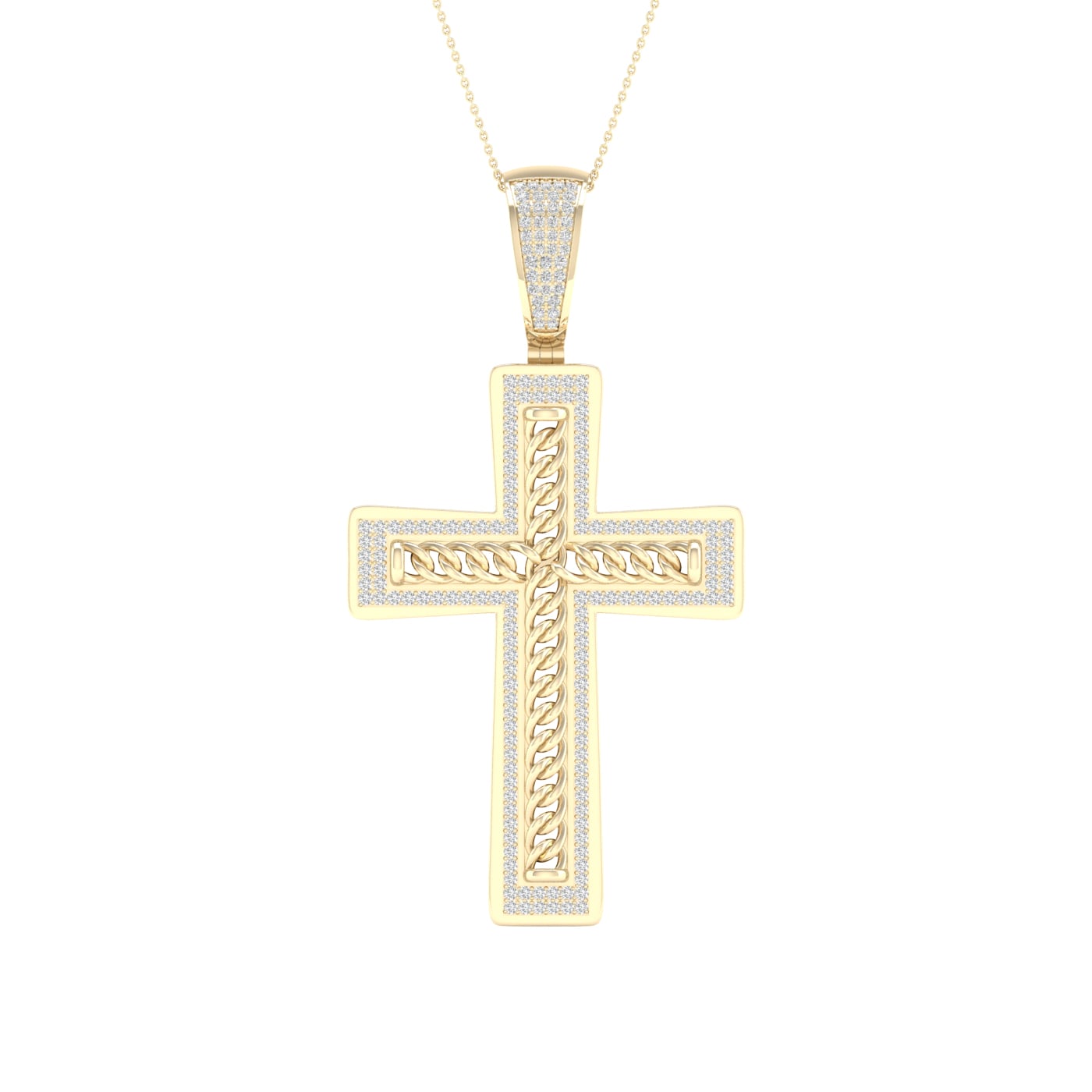 10K 0.50CT Diamond Pendant