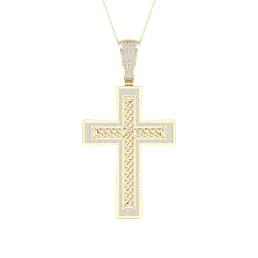 10K 0.50CT Diamond Pendant