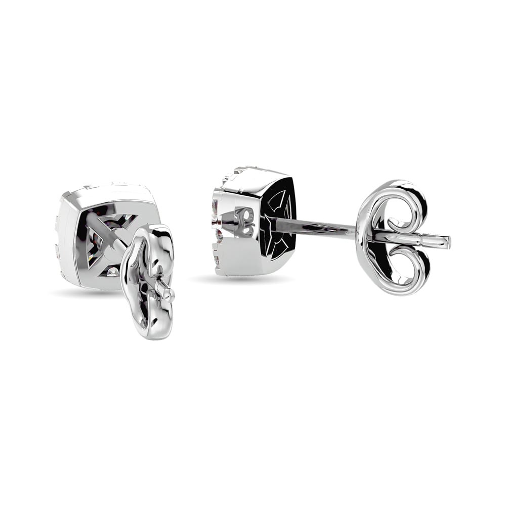 Diamond 3/8 Ct.Tw. Fashion Earrings in 14K White Gold