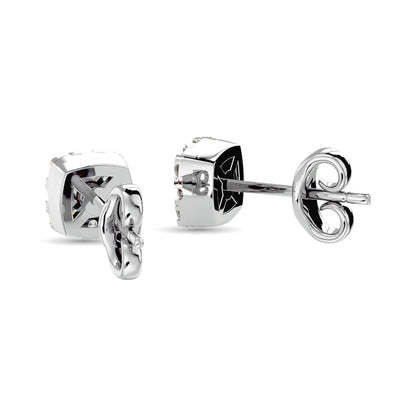 Diamond 3/8 Ct.Tw. Fashion Earrings in 14K White Gold
