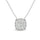 Diamond 1/4 Ct.Tw. Fashion Pendant in 14K White Gold