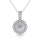 Diamond 1/4 Ct.Tw. Fashion Pendant in 14K White Gold
