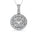 14K White Gold 1 1/2 Ct.tw Diamond Fashion Pendant