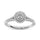 Diamond 1/3 Ct.tw Round-cut Engagement Ring in 10K White Gold