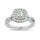 Diamond 1 Ct.tw Round-cut Engagement Ring in 14K White Gold