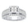 10K 0.93CT Diamond Ring
