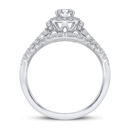 14K 1.00CT DIAMOND BRIDAL RING