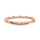 Diamond 1/20 Ct.Tw. Stack Band in 10K Rose Gold