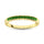 14K Yellow Gold 1/5 Ct.tw Tsavorite Machine Band