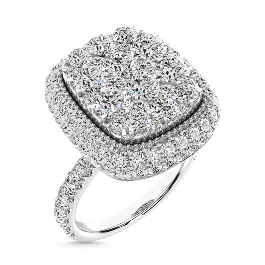 Diamond 3 Ct.Tw. Engagement Ring in 14K White Gold
