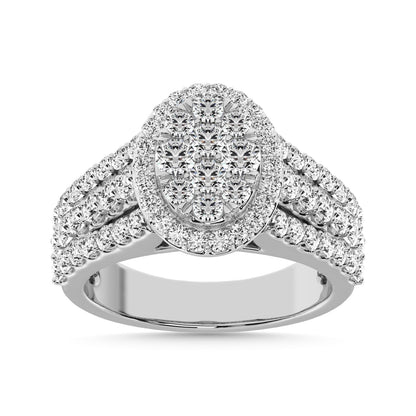Diamond 1 3/4 Ct.Tw. Engagement Ring in 14K White Gold