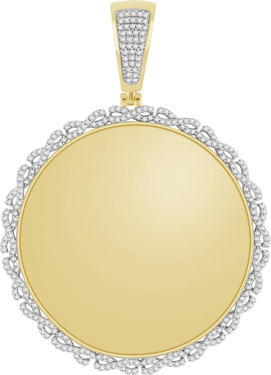 10k 0.75ct Memory Pendant