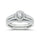 10K 0.50ct Diamond Bridal Ring