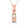 10K White Gold Diamond Accent Fashion Pendant