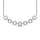 Sterling Silver Diamond Accent Fashion Necklace