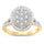 10K 0.10CT DIAMOND RING