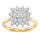 10K 0.17CT DIAMOND RING